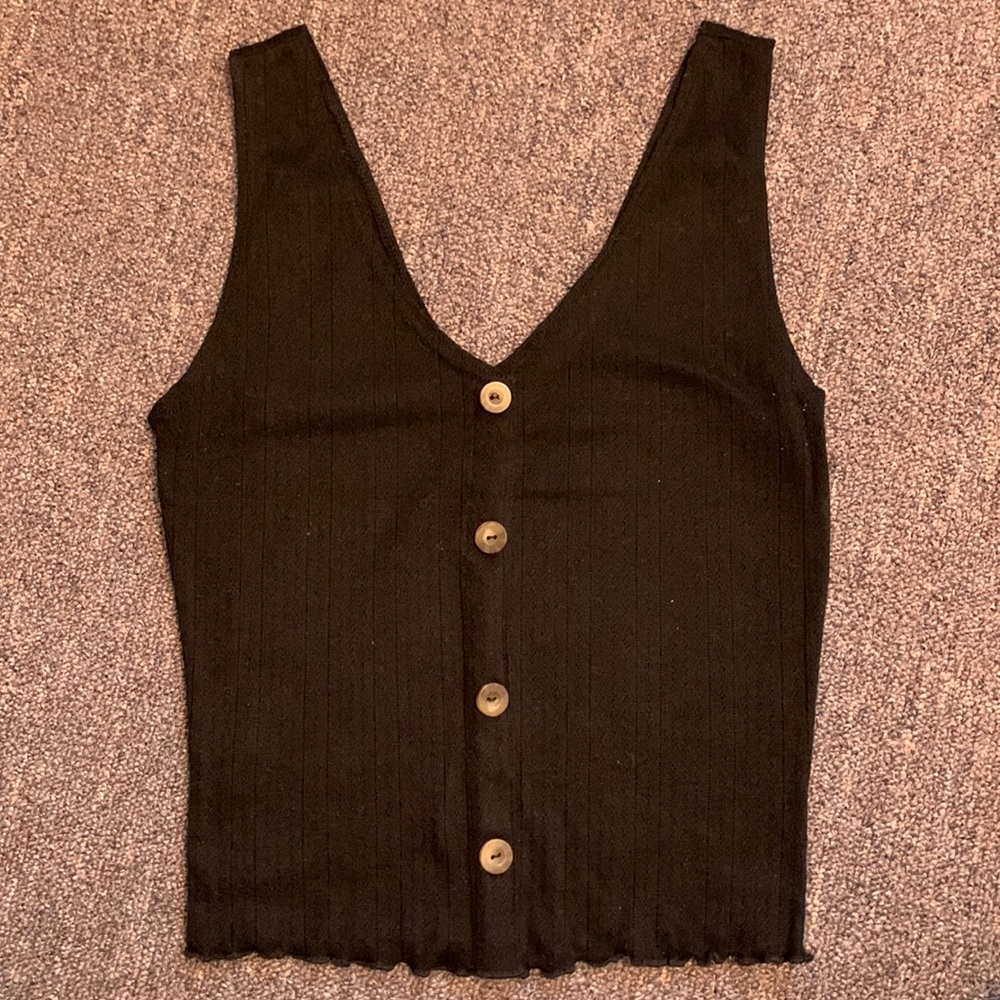 Black Basic Tank Size Small